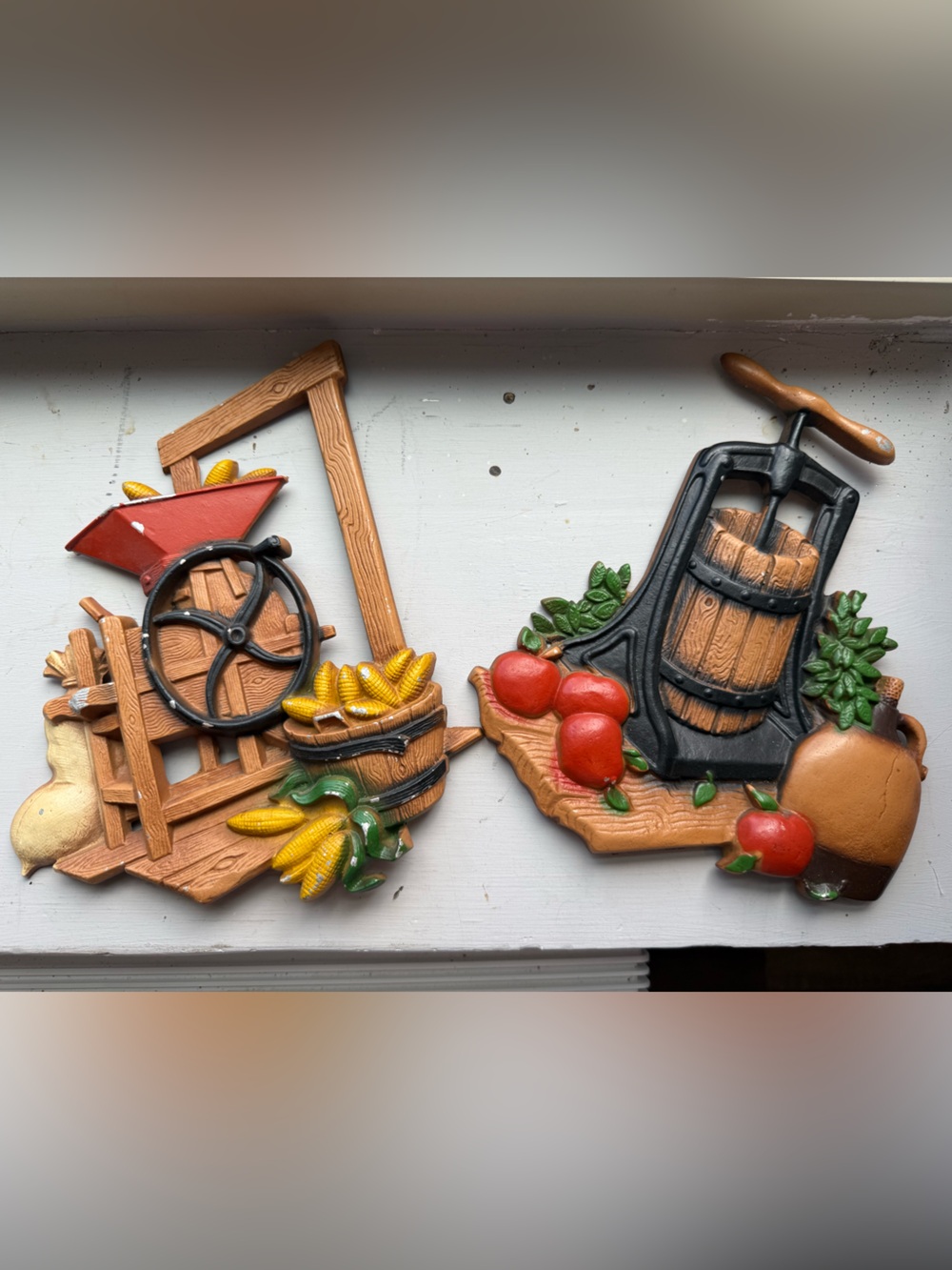 Homco kitchen wall hangings